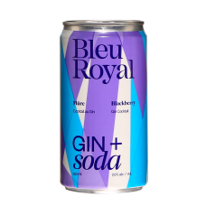 BleuRoyal Gin + Soda Mûre