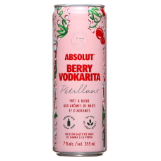 Absolut Berry Vodkarita Sparkling