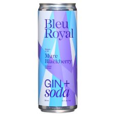 BleuRoyal Gin + Soda Mûre