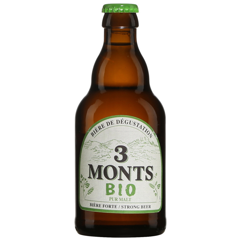 Trois Monts Organic Blond Beer