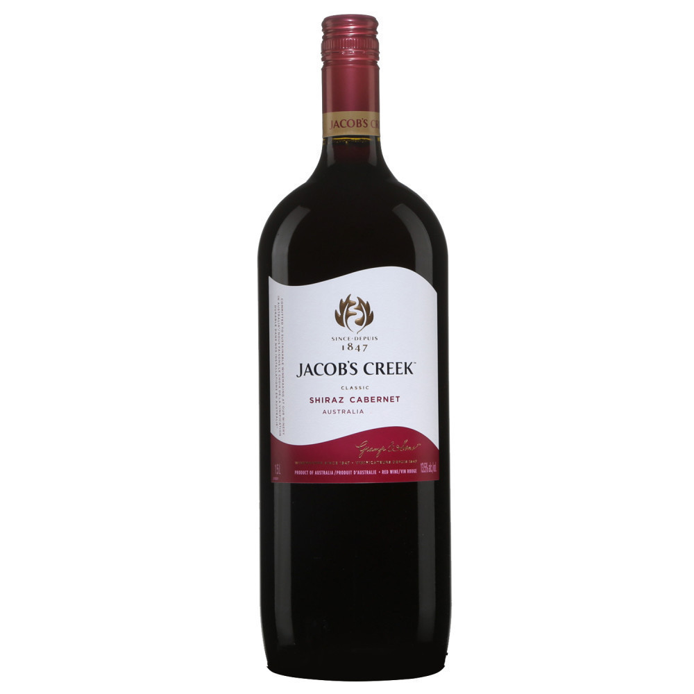 Jacobs Creek Shiraz Cabernet Red Wine