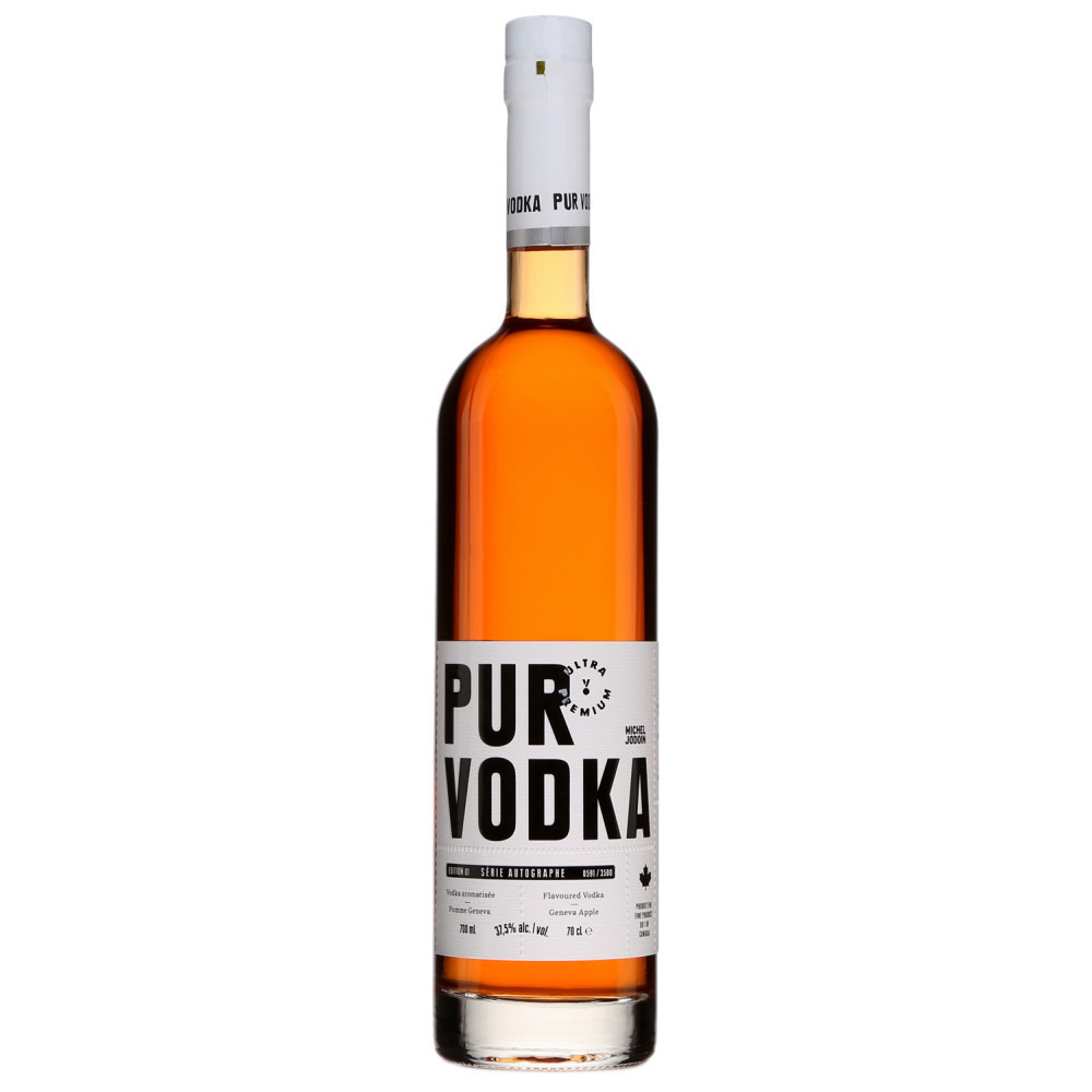 Pur Vodka Autographe Serie Michel Jodoin Geneva Apple Flavoured