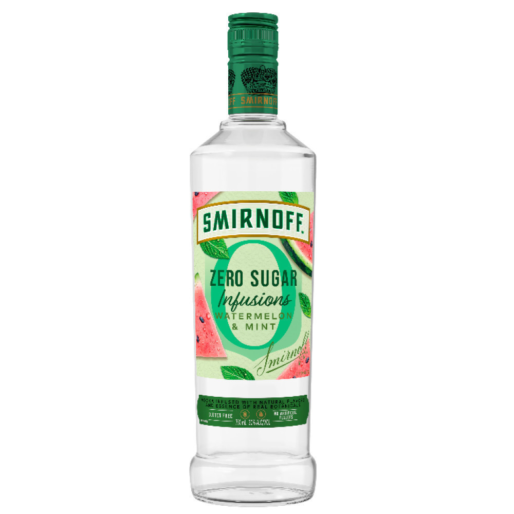 Smirnoff Zero Sugar Infusions Watermelon & Mint