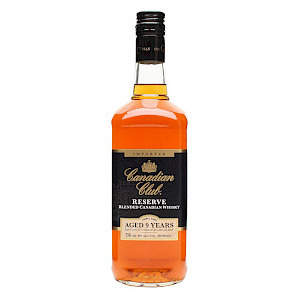 Canadian Club Reserve 9 year Old Whisky