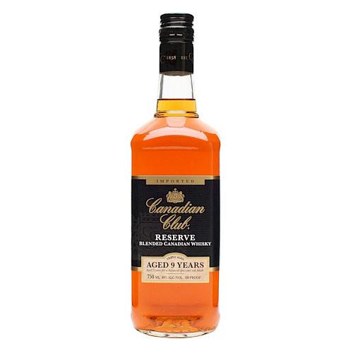 Canadian Club Reserve 9 year Old Whisky