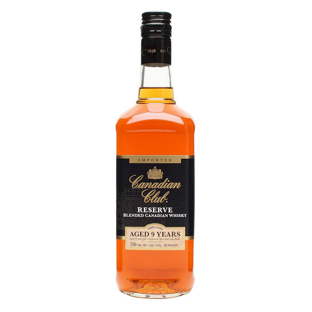 Canadian Club Reserve 9 year Old Whisky