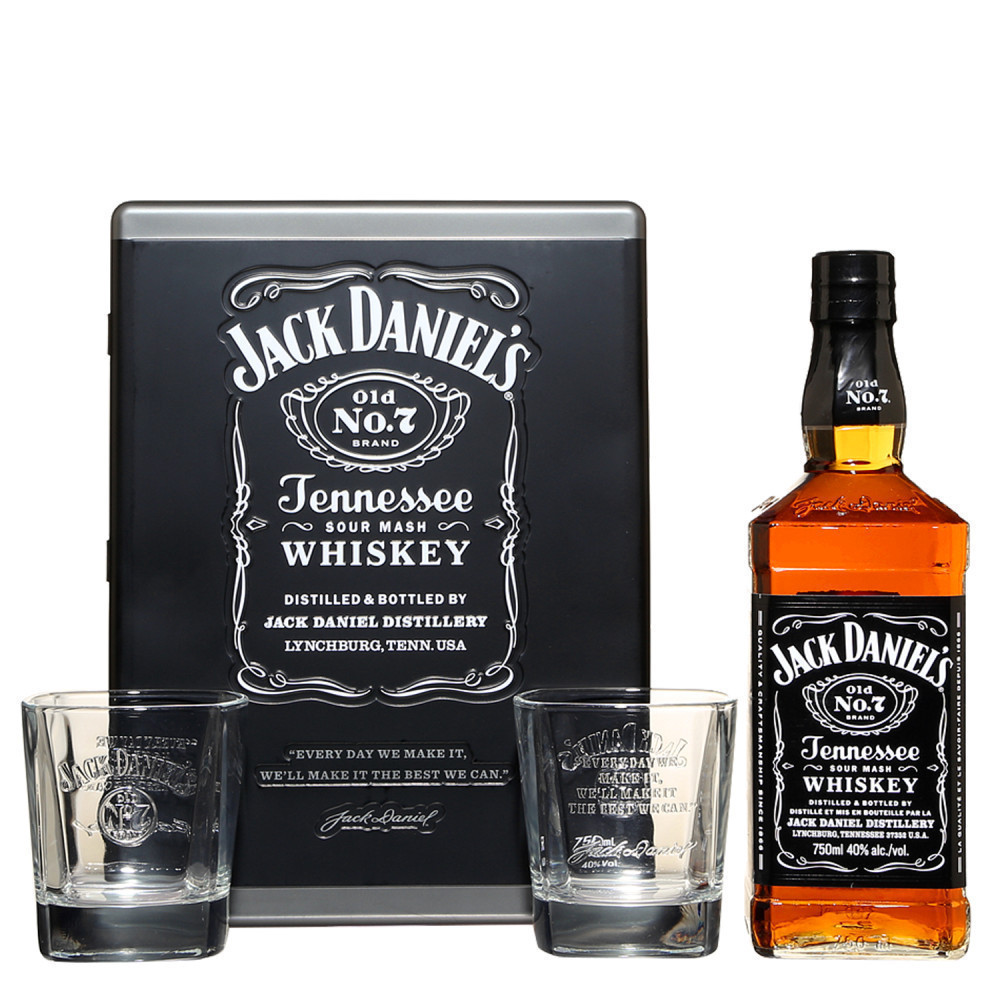 Jack Daniel's Old No 7 Coffret Cadeau