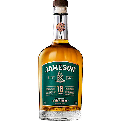 Jameson 18 Year Old Irish Blend Whiskey