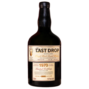 The Last Drop 1970 Glenrothes Single Malt Scotch