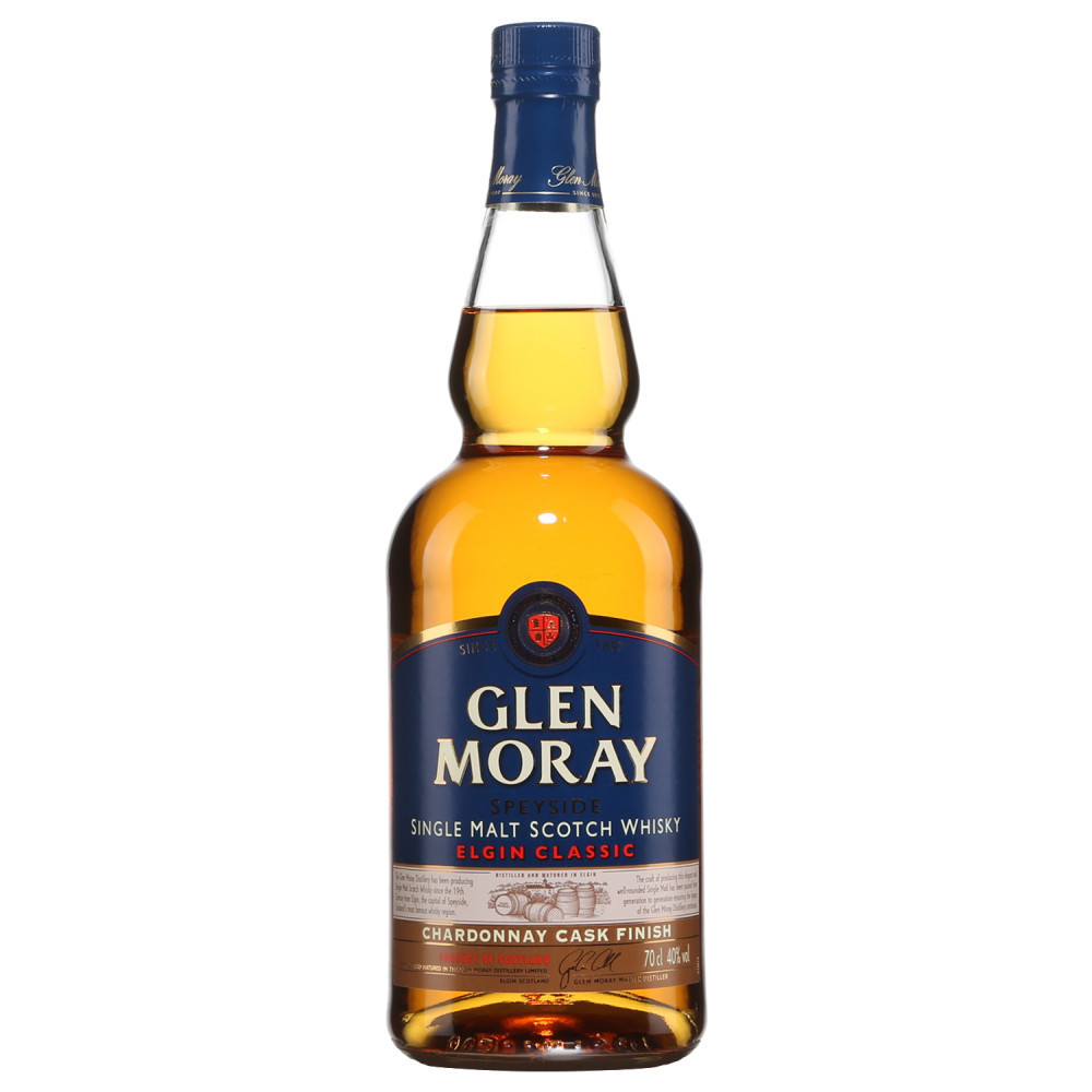 Glen Moray Classic Chardonnay Cask Finish Speyside Single Malt