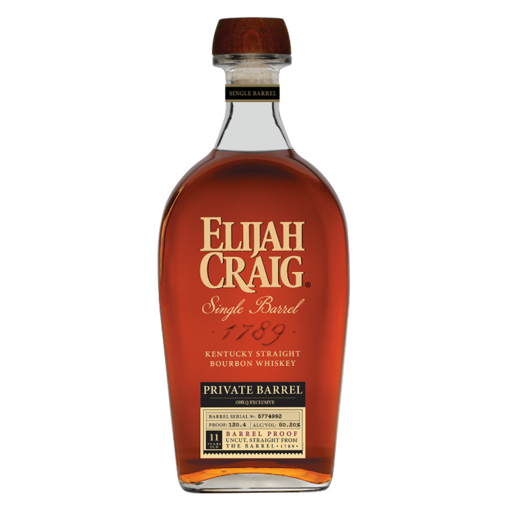 Elijah Craig Private Barrel Barrel Proof