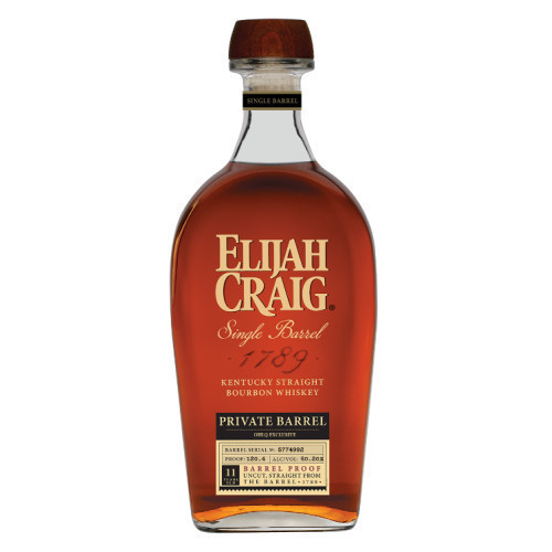 Elijah Craig Private Barrel Barrel Proof Bourbon