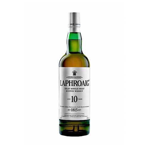 Laphroaig 10 Year Old Single Malt Islay Scotch Whi