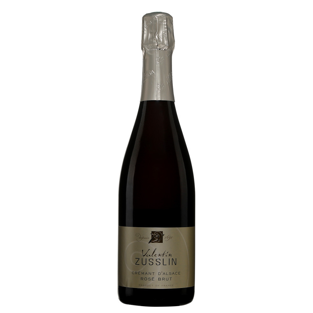 Domaine Valentin Zusslin Crémant DAlsace Brut Pink Sparkling Wine