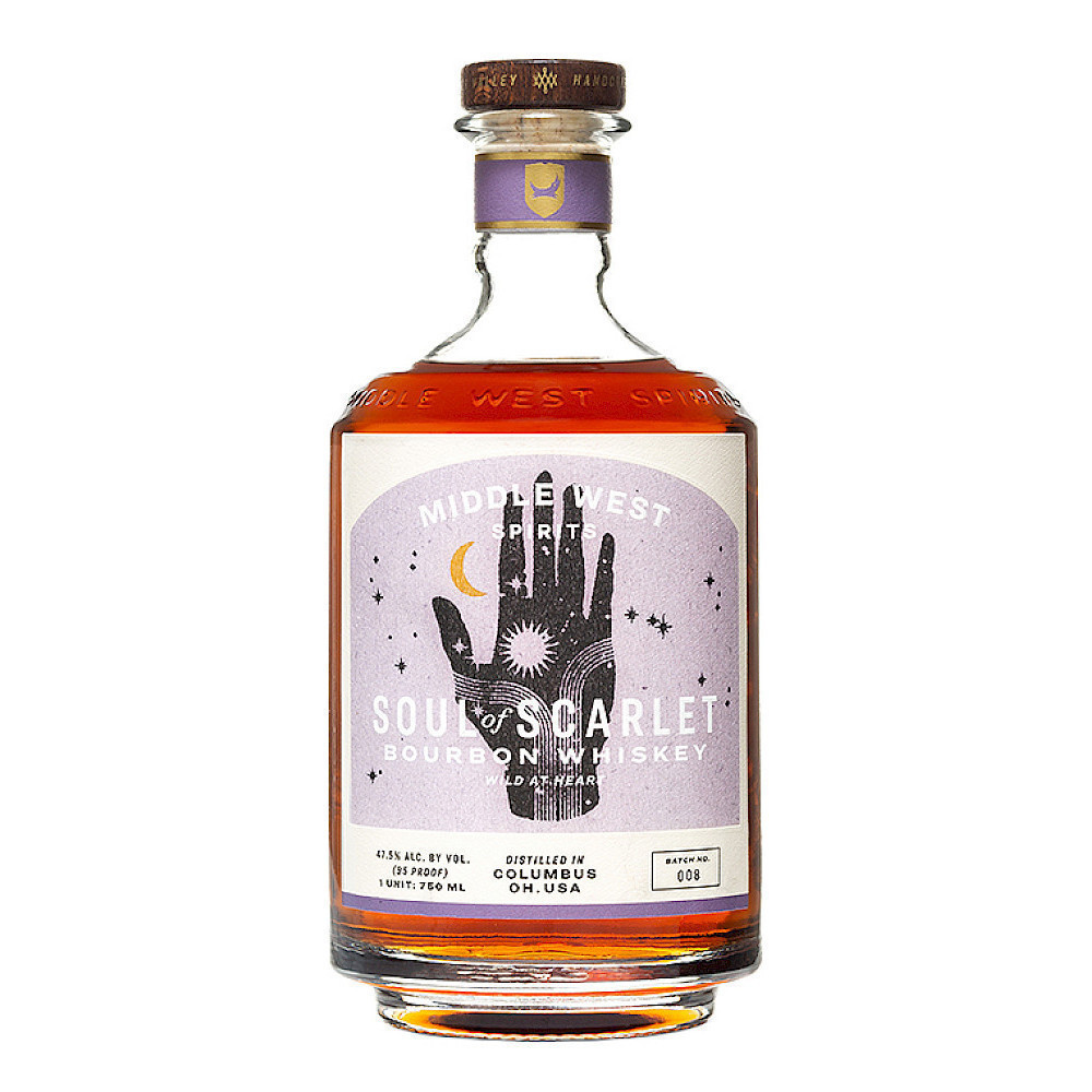 Middle West Spirits Soul of Scarlet Bourbon Whiske