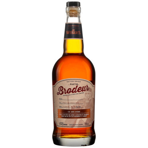 J.P. Wisers Alumni Series Martin Brodeur 12 Years Old Canadian Blended Whisky