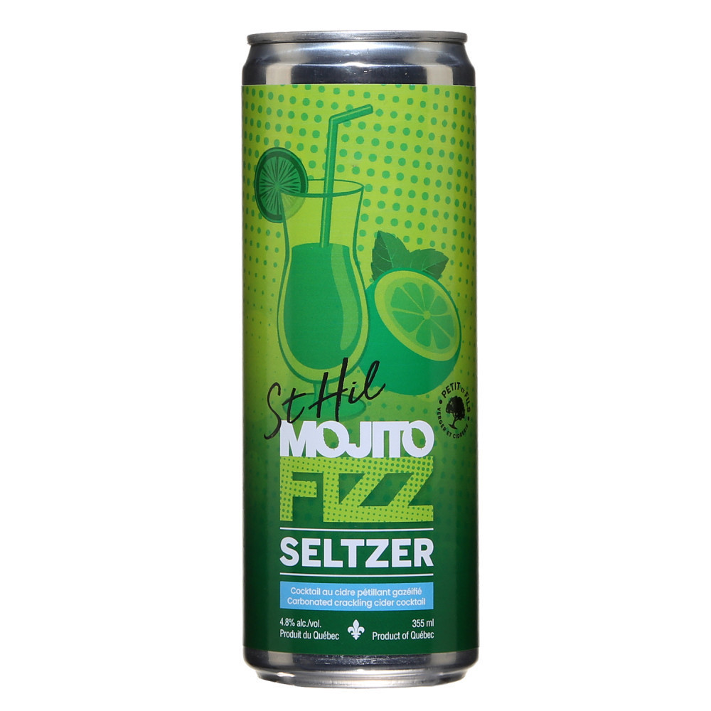 Les Vergers Petit et fils Le St-Hil Seltzer Mojito Fizz