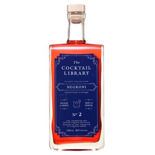 The Cocktail Library Negroni