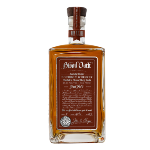 BLOOD OATH Pact 9 Bourbon Whiskey