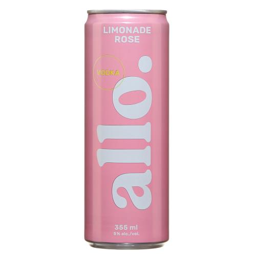 Allo j'tm Vodka Limonade Rose