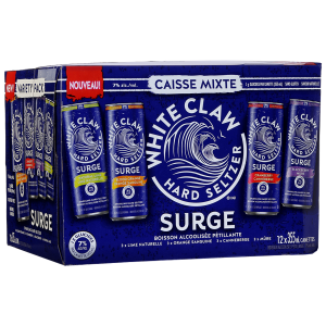 White Claw Surge Caisse Mixte