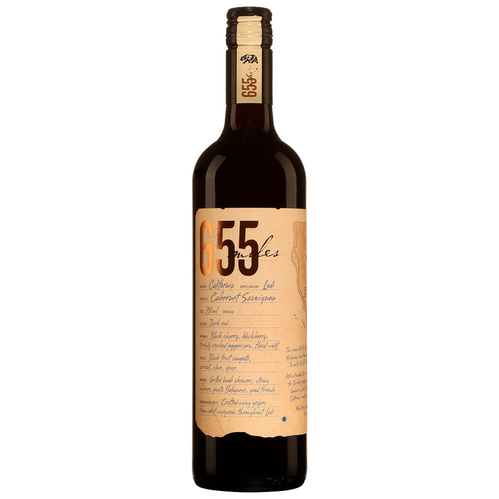 655 Miles Cabernet Sauvignon Lodi