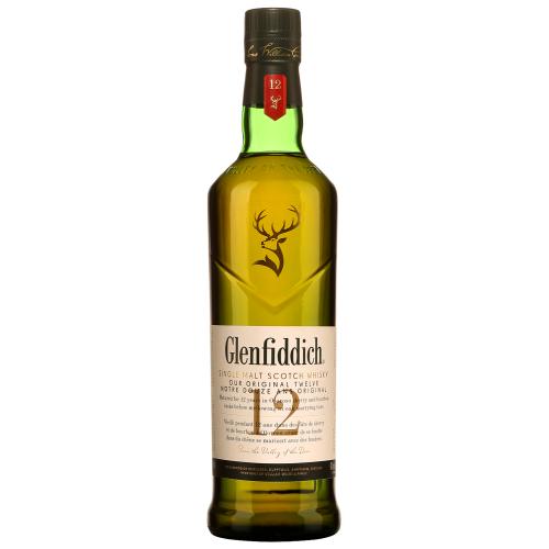 Glenfiddich 12 Years Old Highland Single Malt Scotch Whisky