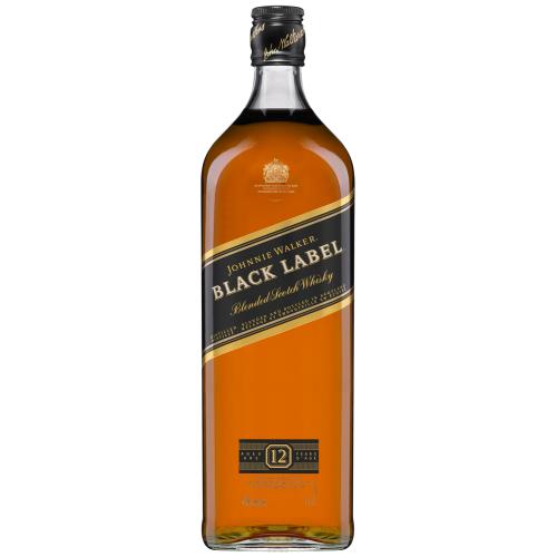 Johnnie Walker Black Label 12 Years Old Scotch Blended