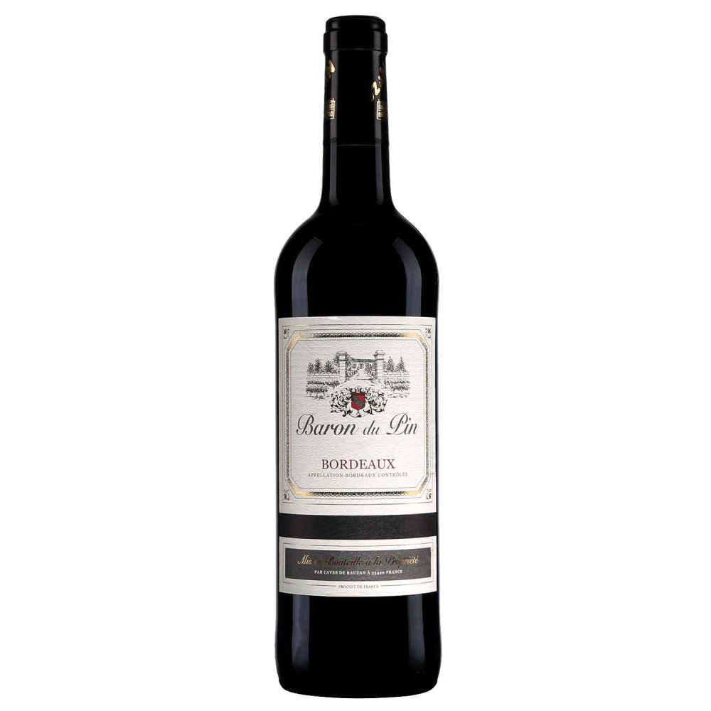 Caves Rauzan Baron du Pin Bordeaux Red Wine