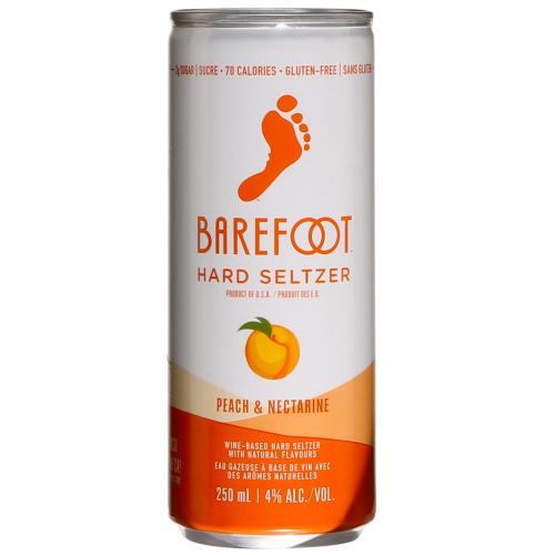 Barefoot Hard Seltzer Peach and Nectarine