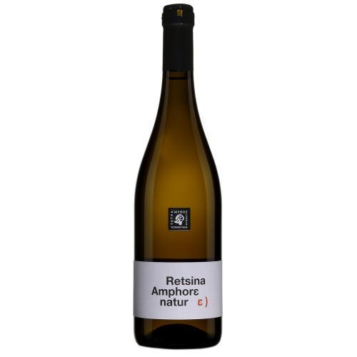 Domaine Tetramythos Retsina Amphora Nature Roditis