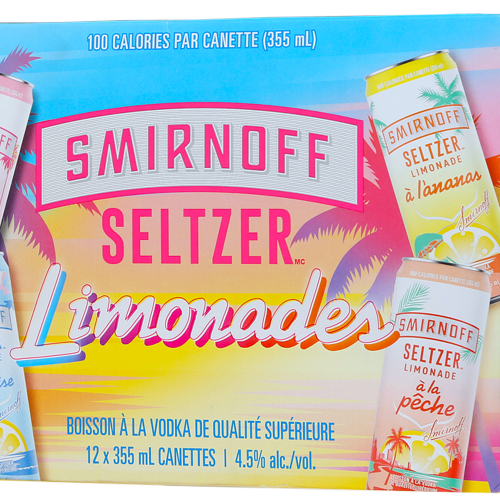 Smirnoff Seltzer Lemonades