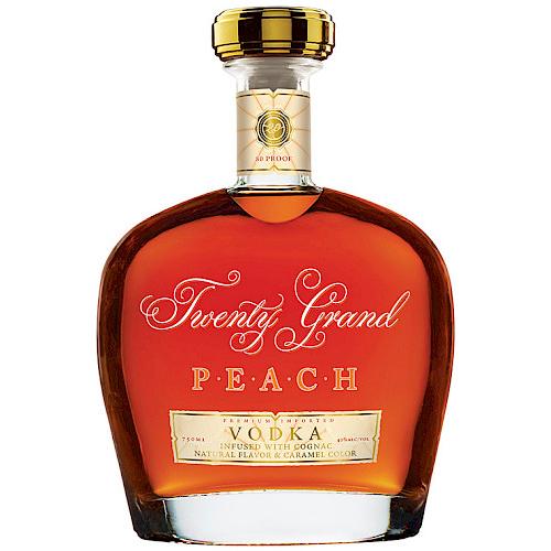 Twenty Grand Peach Vodka infused with Cognac