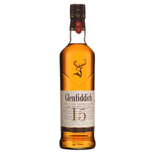 Glenfiddich 15 Years Old Solera Highland Single Malt Scotch Whisky