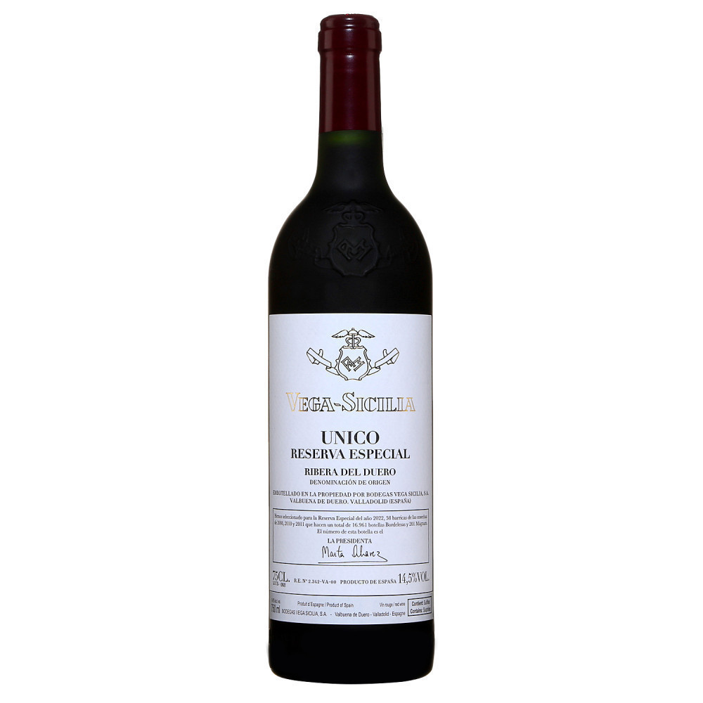 Bodegas Vega Sicilia Reserva Especial Unico