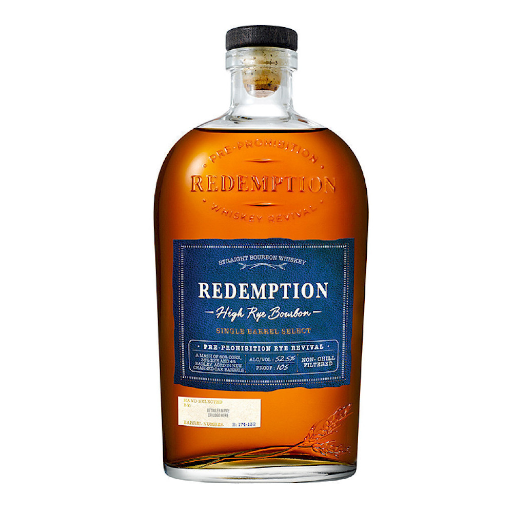 Redemption High Rye Bourbon Single Barrel