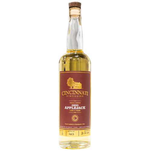 CINCINNATI DISTILLERY BRANDY Ohio Apple Jack Brandy