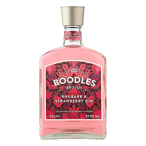 BOODLES Strawberry Rhubarb Gin
