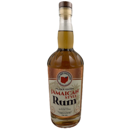 LAKE ERIE DISTILLERY RUM Jamaican Style Gold Rum