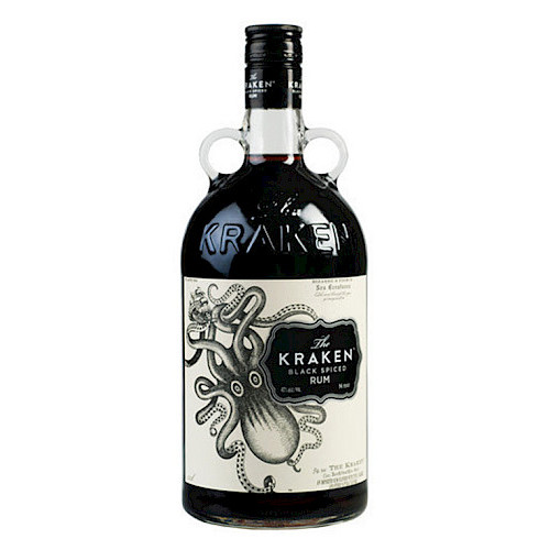 Kraken Black Spiced Rum White Label
