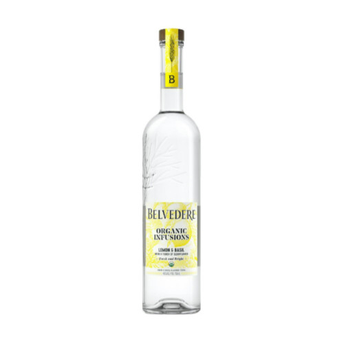 Belvedere Organics Lemon and Basil Flavored Vodka