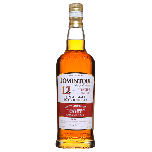 Tomintoul 12 Years Old Speyside Single Malt Scotch Whisky