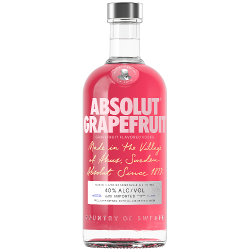 Absolut Grapefruit Flavored Vodka