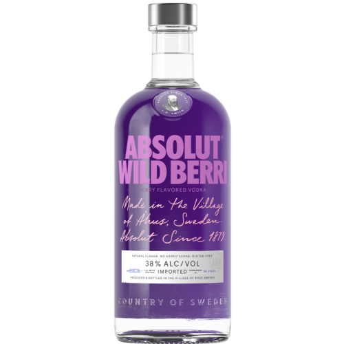 ABSOLUT Wild Berri Flavored Vodka