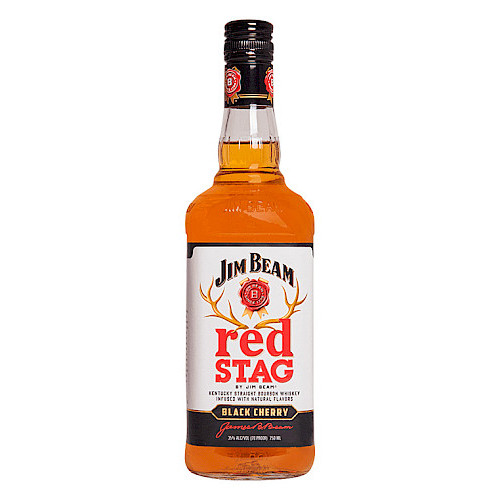 Jim Beam Red Stag Black Cherry Bourbon Whiskey