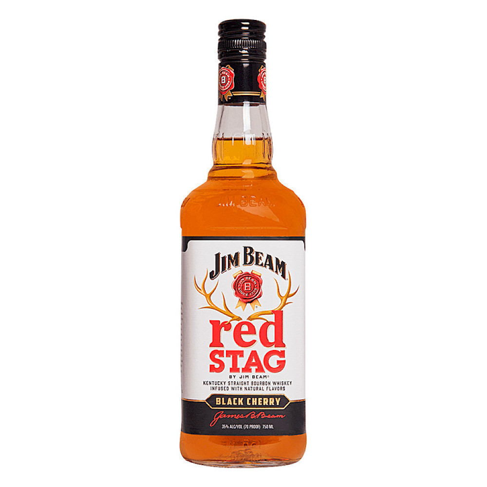 Jim Beam Red Stag Black Cherry Bourbon Whiskey