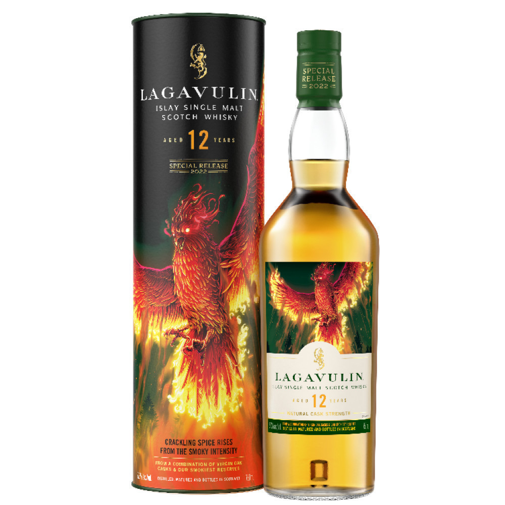 Lagavulin 12 Year Old Single Malt Scotch Whisky