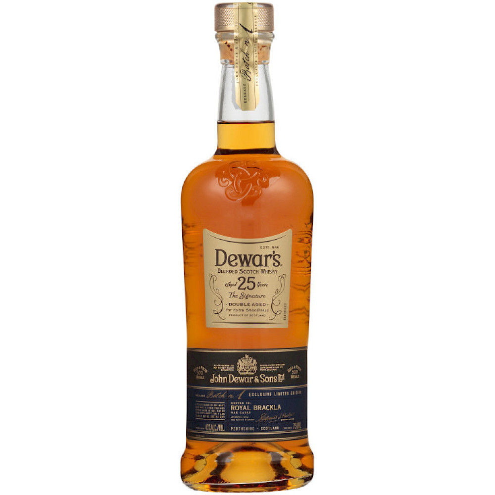 Dewars The Signature 25 Year Old Blended Scotch Wh