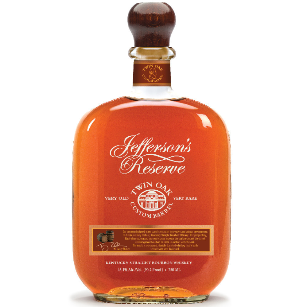 Jeffersons Reserve Twin Oak Barrel