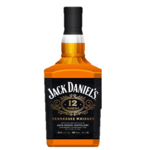 Jack Daniels 12 Year Old Tennessee Whiskey